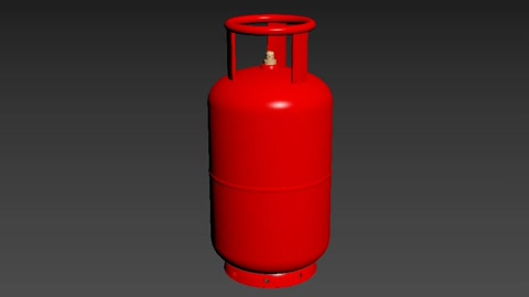 LPG Container 3D Model