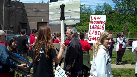 GMO PROTEST AKRON OHIO VS MONSANTO