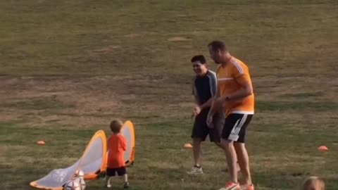 First Soccer Practice with Soccer Shots - Laurel Acres Park - Waka Waka - Shakira 09