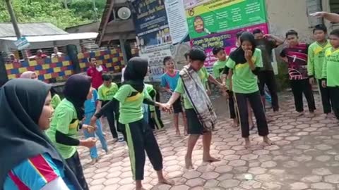 Funny outbound Game at school