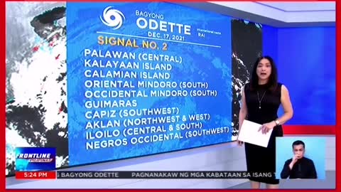 FRONTLINEPILIPINASBagyong Odette, nag-landfall nang siyam na beses