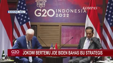 Joko Widodo & Joe Biden Bahas Isu Strategis Global dalam Pertemuan Bilateral di G20