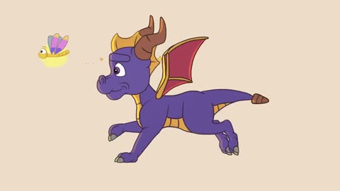 Spyro Run Cycle Animation