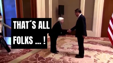 Janet Yellen Bows Down - That´s all Folks!