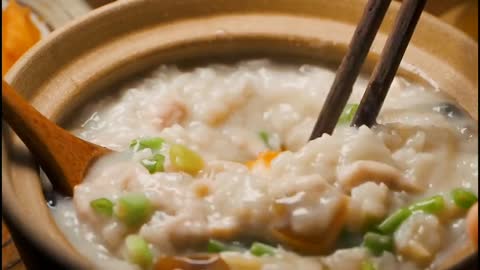 preserved egg lean meat porridge