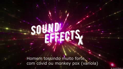 Homem tossindo muito forte, com covid ou monkey pox (varíola) [Sound Effects X]