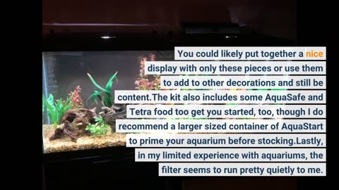 Tetra 55 Gallon #Aquarium Kit with Fish Tank-Overview