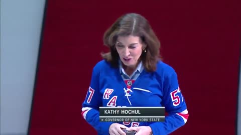 Gov. Kathy Hochul Booed at New York Ranger’s Game