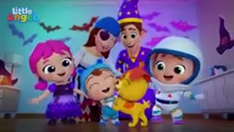 Trick_or_Treat_-_Little_ghost_in_the_house___Little_Angel_Kids_Songs___Nursery_Rhymes(144p)