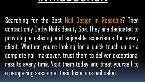 One of the Best Nail Design in Rosedale