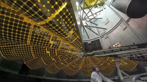 NASA’s Lucy Mission Extends its Solar Arrays