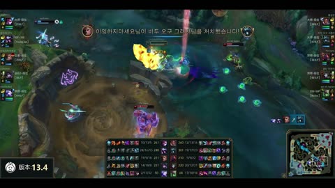 Epic game, more than 150 kills, 6 ADCs! Quickly read a game of Hanbok King Fight