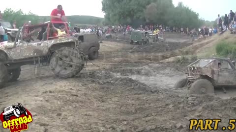 Offroad exciting moments