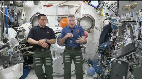 Expedition 69 Space Station Crew Answers Galveston, Texas, Student Questions - Aug. 14, 2023