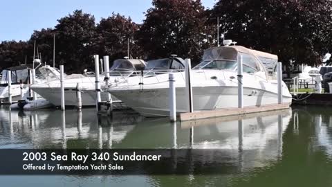 2003 Sea Ray 340 Sundancer