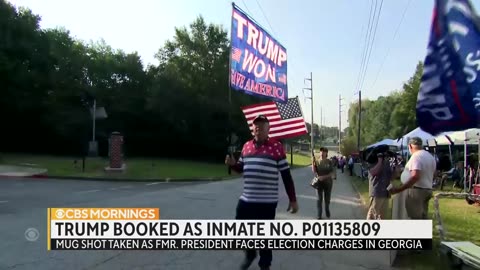 Donald trump booked for Jail