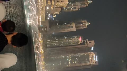 Water Dancing Fountain Burj Khalifa