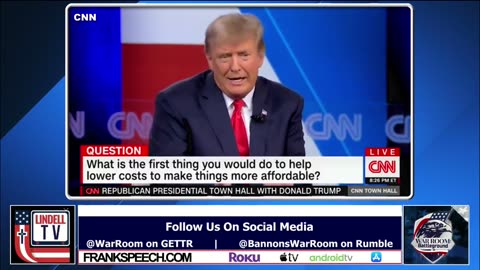 Donald Trump takes down CNN-Short Version 10 May 2023