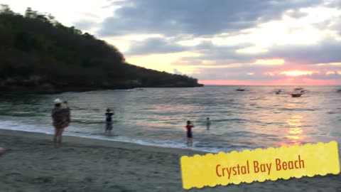 Full Moon Bungalos, The Gallery and Crystal Bay Beach in Nusa Penida, Indonesia