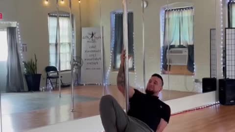 New trick I learned while trying pole fitness. What you guys think