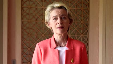 EU stands with Ukraine: von der Leyen