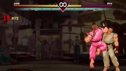 Street Fighter All Stars 1.0 Combos - Dan