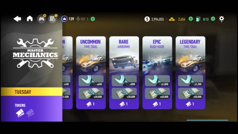 Need For Speed No Limits Tuner Trials Tuesday Tuning Tools & Turbo Material