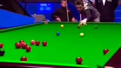 Curve Shot 🤯 Complication Best player's 🔥 of World Snooker Championship #snooker #viral #respect