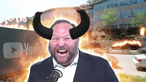 Alex Jones Goes Apocalyptic on YouTube!