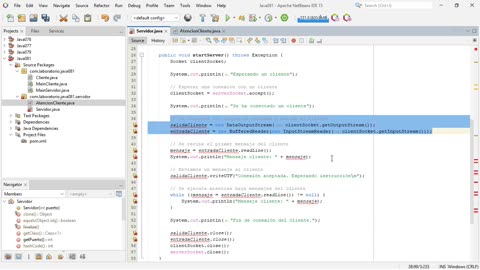 Java parte 81. Programación de sockets con múltiples clientes