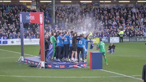 Stockport County League 2 Champions 23/24 season