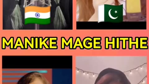 Manike Mage Hithe _ Battle By - Sofia Kaif, Simrin Lubaba, Yohani & Aish