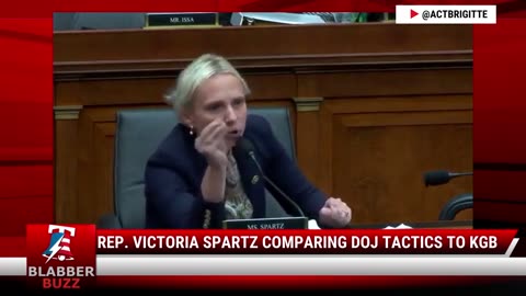 Rep. Victoria Spartz Comparing DOJ Tactics To KGB