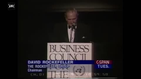 David Rockerfeller speech about overpopulation at the UN in 1994