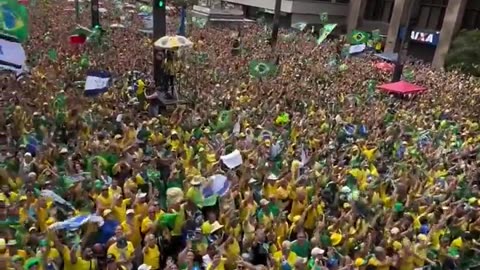 Wow one of the largest protests in Brazil’s recent history will start in 1h