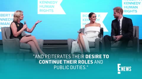 Prince Harry & Meghan Markle CLAP BACK About _Untrue Narrative_ _ E! News