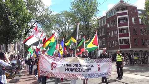 Amsterdam Nederland's Gay LGBTQIA+Pride 2017 Pride Walk 1 Europe.