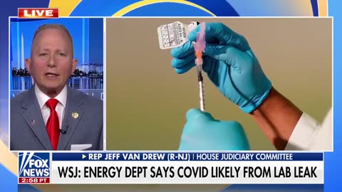 Congressman Jeff Van Drew Annihilates Fauci For Covering Up The "Lab Leak" Possibility