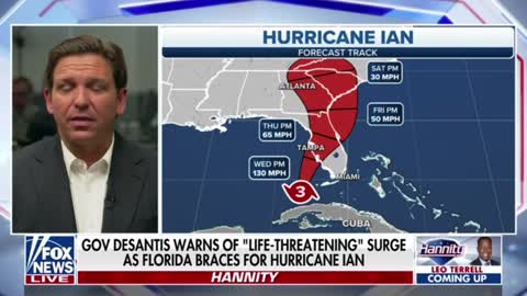 Gov. Ron DeSantis provides an update on Hurricane Ian