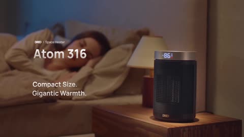 Dreo Space Heater, Portable Electric Heaters for Indoor Use with Thermostat