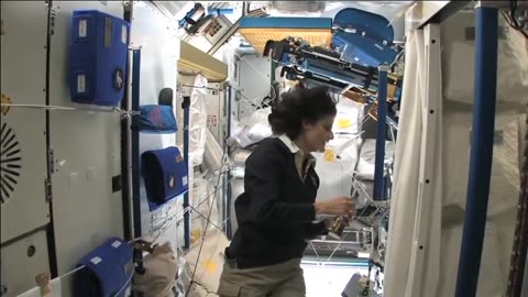 ISS Tour: Kitchen, Bedrooms & The Latrine