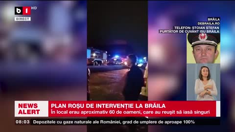 PLAN ROȘU DE INTERVENȚIE LA BRĂILA_Știri B1_7 nov 2022