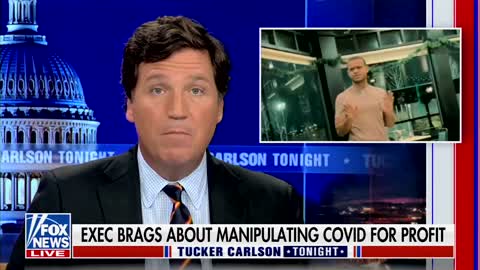 Tucker Carlson covers the Project Veritas expose of Pfizer as other media turn a blind eye...