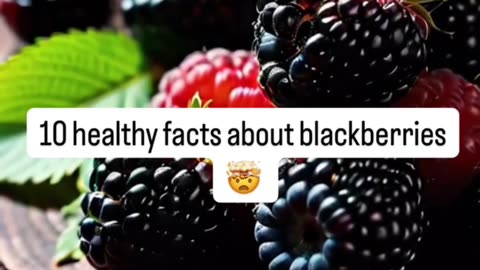 10 Benefits in about blackberries