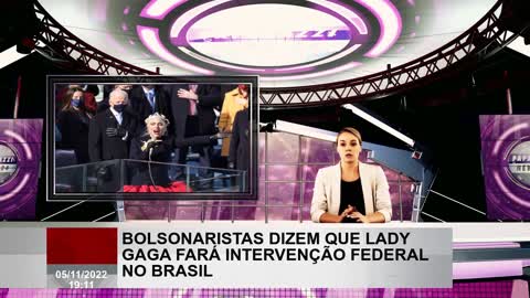 Os boconistas dizem que Lady Gaga realizará intervenção federal no Brasil