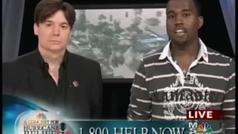 Kanye West 2005: George Bush doesn't care about Black people