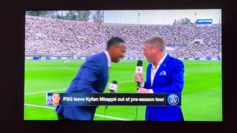 ESPN FC Commentator Shaka Hislop Collapses on Live TV During Real Madrid vs. AC Milan Friendly Match