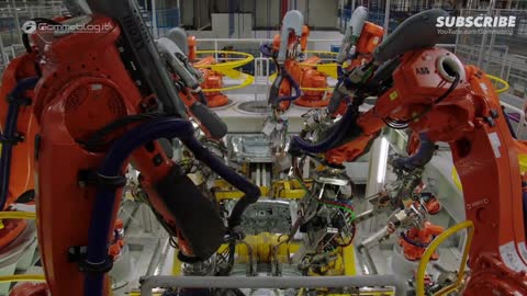 BMW Car Factory ROBOTS - Fast Manufacturing