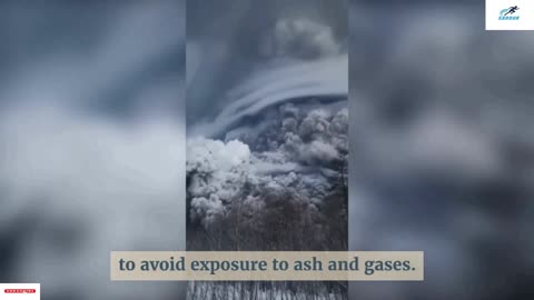 Shiveluch Volcano Massive Eruption in Russia! Kamchatka was covered with a thick layer of ash