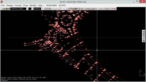 RTOPO Hydrology CAD for topography, Editing XYZ point files